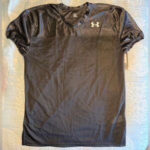 Under Armour Charcoal V-Neck Practice Jersey